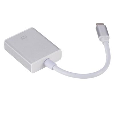 China COMPUTER USB Converter Type-C to VGA Cable Male to Female Video Signal Adapter Wire for sale