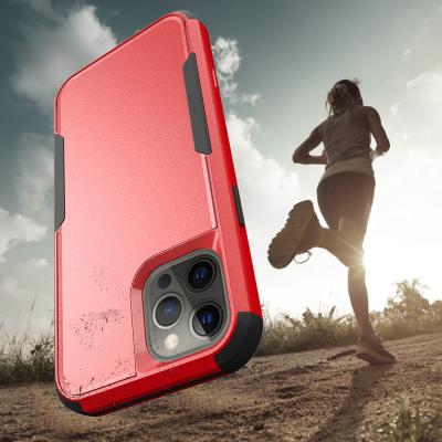 China Anti-drop Phone Case For iPhone 12 Pro Max Plastic PC TPU Phone Case for sale