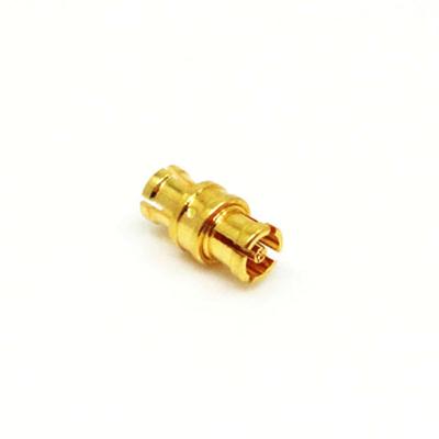 China Microwave DC~65Ghz SMPM Millimeter Wave Female To Female SMPM RF Coaxial Adapter for sale