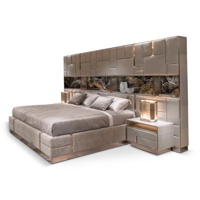 China (Size)Adjustable Contemporary Luxurious King Bedroom Furniture Sets for sale