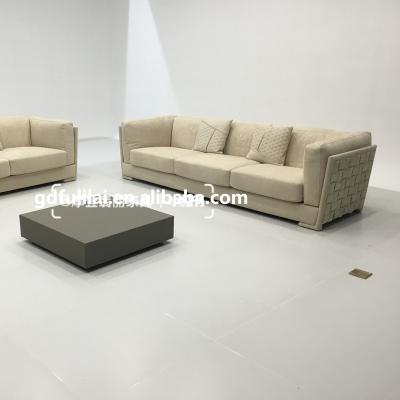 China (Size) Divans Living Room Furniture Adjustable Luxury Leather Sofa Set for sale