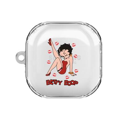 China Cool Amazon Sells Betty Boop Cartoon Pattern Wholesale Earphone Cover Device Shockproof Soft Earphone Cover for sale