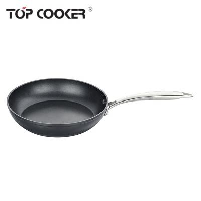 China Sustainable Induction Full Bottom Forged Non-Stick Frying Pan for sale