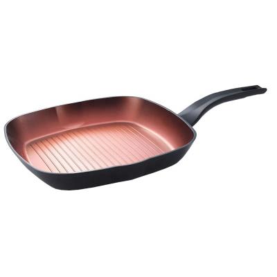 China Durable Aluminum Forged Non Stick Liner Grill Pan for sale