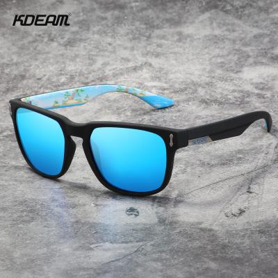 China New Sports Sunglasses KDEAM Outdoor Sun Glass Leisure Polarized Film Men Real Fashion Cycling Sports Sunglasses KD1302 for sale