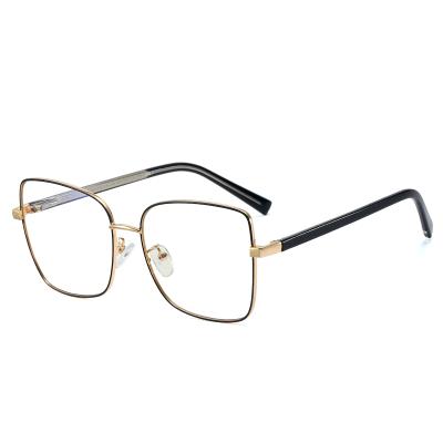 China retro anti-blue light glasses metal sight anti-blue light spring CP Pin Optical Frames Spot Wholesale FDY95773 for sale