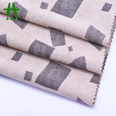 China Good Stretch Mulinsen Textile Soft 105D Polyester Microfiber Suede Jacquard Fabric for sale