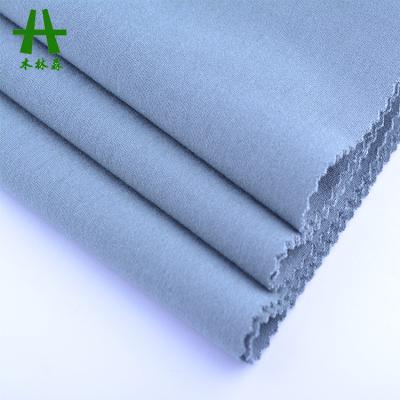 China Knitted Stretch Mulinsen Textile P/D Plain Jersey Punto NR Roma 380 Gsm for sale