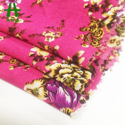 China Anti Static Mulinsen 32s Viscous Woven Textile Challis Printed Rayon Fabric Manufacturer for sale