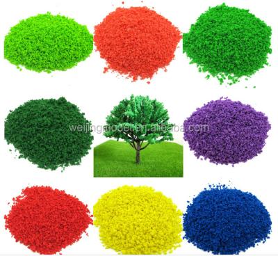 China Durable Tree Model Powder in Architecture Scale Model Materials for sale