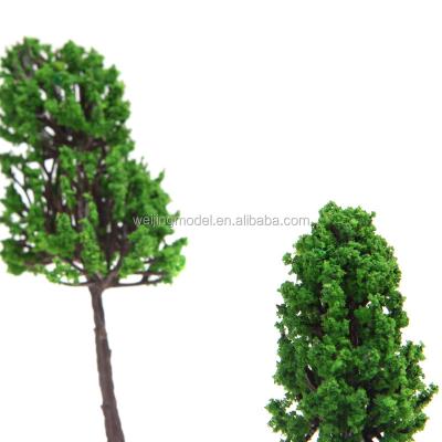 China Durable 1:50 Architectural Plastic Scale Finished Model Tree For Model Making for sale