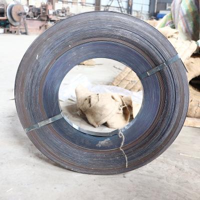 China Machine Packing High Strength Strapping Belt Made Of Customized Blue Baking Steel Sheet Band Wrapping Steel for sale