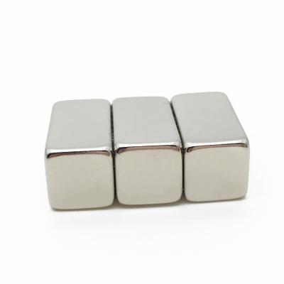 China Industrial Magnet Permanent Strong Rare Earth Block N35 N42 N45 Neodymium Block Magnets for sale