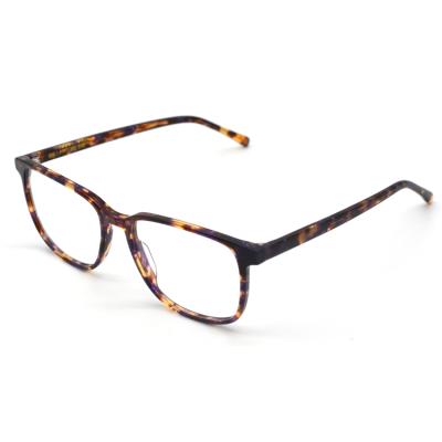 China Fashion Square Glass Square Eyewear Optical Eyeglasses Acetate Optical Frames for sale