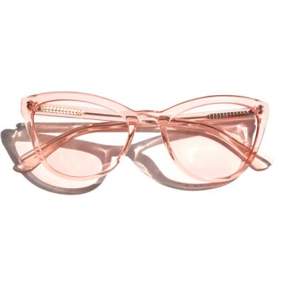 China wholesale fashion sunglasses sifier woman pink italy design sunglasses made in china for sale