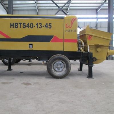 China HBTS40 Hotels Motor Concrete Pump Fine Stone Mortar Pump Made in China Simple and Convenient Operation for sale