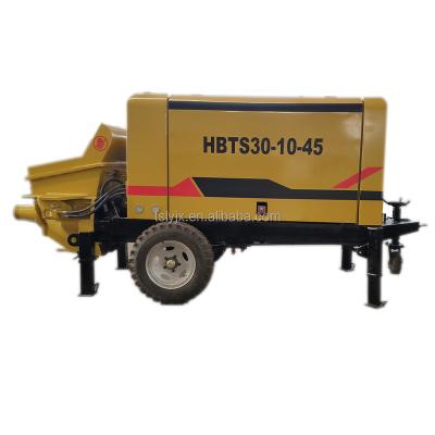 China 30cbm/h Hotels Diesel Engine Concrete Pump Max Transport Distance 200m Max 80m Made In China for sale