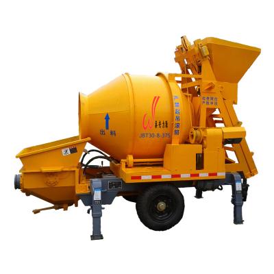 China Building Material Shops 2022 China High Quality Kawasaki Diesel Concrete Mixer And Concrete Pump For Sale for sale