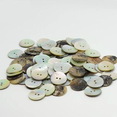 China Dry Clean 2 Holes Around Natural Agoya Custom Made Shell Buttons For Shirt Clothing for sale