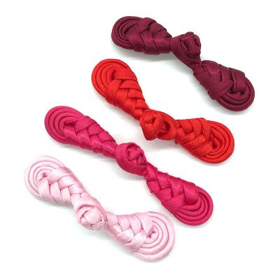 China Dry Cleaning Cloth Style Tie Knot Toggle Closure In Chinese Frog Buttons For Clothing for sale