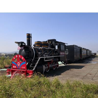 China San chuan wooden ocean track train ocean theme train amusement park equipment track train for sale for sale