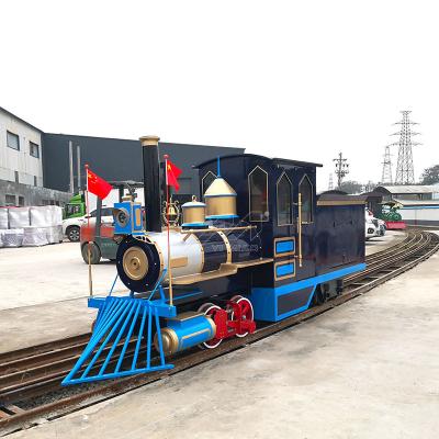 China New Design Amusement Park Wooden Ride Kids Rides Kids Rides Tren Electric Train Track Train for sale