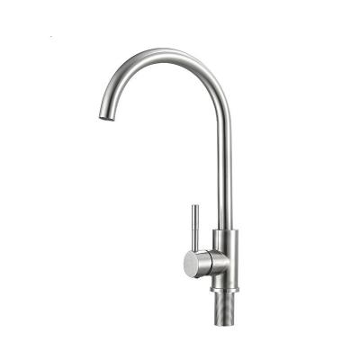 China Modern Professional American Single Lever Kitchen Faucet Mixer Classic Single Handle for sale