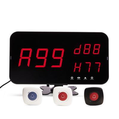 China ABS+PC+cast iron main led display for bank queuing system led display, wireless pager receiver for sale