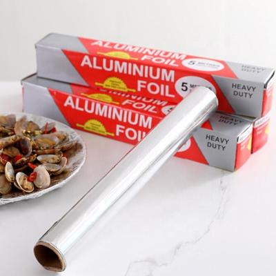 China Silver Baking Kitchen Utilize Double Sided Aluminum Foil Rolls / Baking for sale