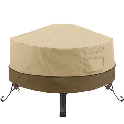 China Color Matching Waterproof/Dustproof Oxford Cloth Autumn And Winter Furnace Dust Cover Garden Outdoor Patio Furniture Waterproof Dust Cover for sale