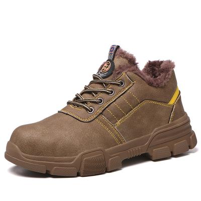 China Protective Lightweight Women Man Industrial Design Sneakers With Steel Toe Steel Plate Work Winter Safety Shoes For Construction for sale