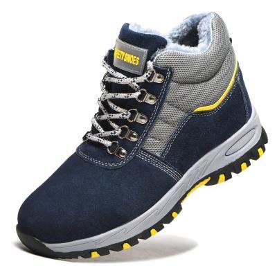 China Cotton Jogger Resistant Steel Toe Working All Shoes Safety Boots Mens Work Sports Shoes Leather Safety Shoes Work Boots for sale