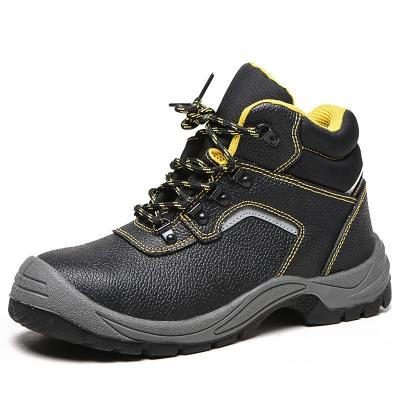 Κίνα Customized Outdoor Waterproof Industrial Leather Work Mexican Hiking Shoes With Steel Toe Safety Boots Men Work Construction προς πώληση