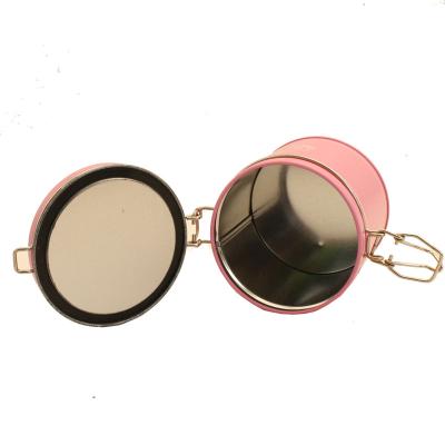 China With Hole Plate Round Metal Customized Tea Packaging Tin for sale