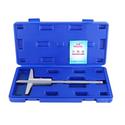 China Alloy Depth Vernier Calipers 0-150mm Depth Gauge for sale