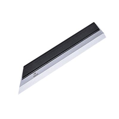 China Carbon Steel Surface Chrome Plating 200mm Carbon Steel Knife Edge Tools Knife Blade Straight Ruler for sale