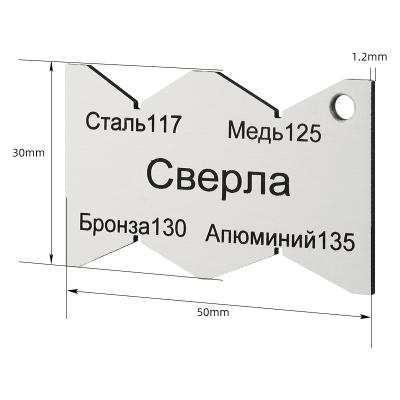 China CBepna Stainless Steel Screw Thread Angle Gauge Drill Angle Gauge Degree Gauge for sale