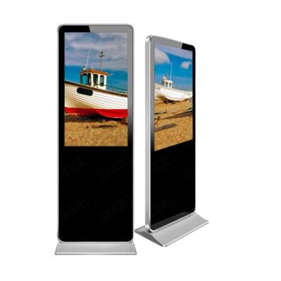 China 2021 Hot Selling Indoor 55 Inch Indoor Floor Standing LCD Digital Signages Totem Display for sale