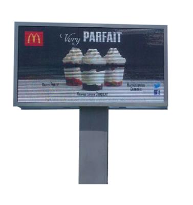 China Galvanized Plate Advertising Billboard P8 P10 P12 P16 Plate Galvanized Outdoor LED Display for sale