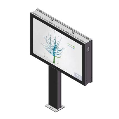 China Customized Mupi Street Scrolling Rotating Billboard Light Box for sale