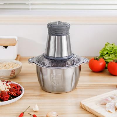 China Electric Meat and Vegetable Chopper Chopper Meat Mincer Outdoor Household Chopper High Quality 1.8l for sale