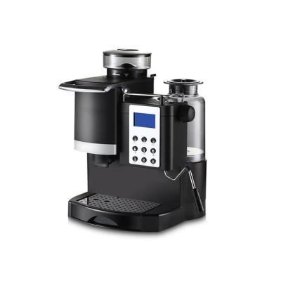 China Small Automatic One Touch Coffee Machine 1.2L 1200W Espresso Coffee Makers Machine With 20 Bar Italian Pump for sale