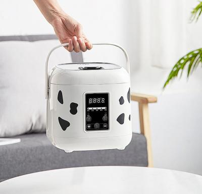 China Multifunctional Mini Travel Electric Microwave Rice Cooker Square Shape 2.0l Mini Digital Rice Cookers for sale