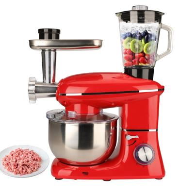 China 5L Stainless Steel Bowl 5.5L Small Vegetable Mixer Multifunctional Electric Meat Chopper Meat Grinder for sale