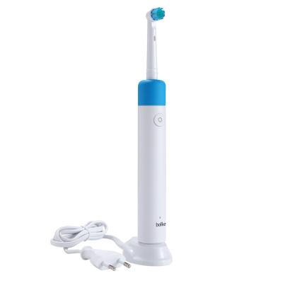 China Free Sample New Design Private Label Battery Operated Waterproof Dental Portable Rotary Electric Toothbrush for sale