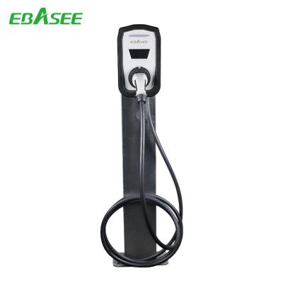 China Screen Display EVSE Type Level 2 Electric Vehicle DC EV Charging Box For Home for sale