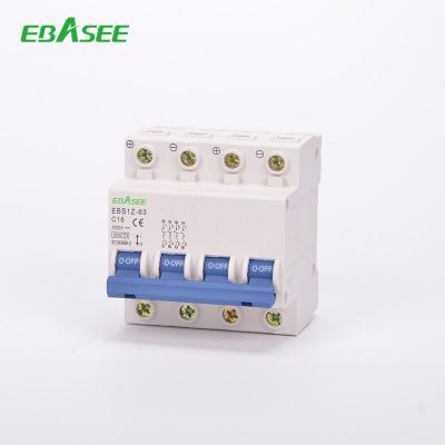 China DC MCB PV Circuit Breaker 1P 2P 3P 4P Solar DC Mcb 6A 16A 20A 25A 32A 40A 63A 6KA for sale