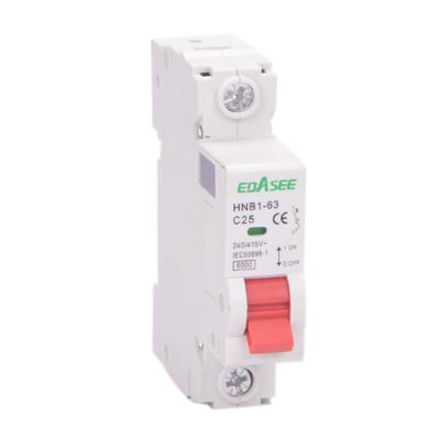 China Plastic Silver Copper C3 C6 C10 C16 C20 C25 C45 (Dz47-63) 1P Mcb High Level Mini Circuit Breaker Mcb Good Quality for sale