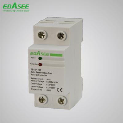 China JIW single three-phase whole voltage protector sales automatic self-recovery over and under voltage protector for sale