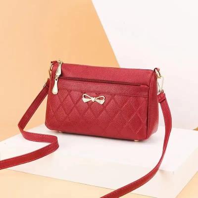 China Others Fashion women's bag multi-layer large capacity women's single shoulder messenger bag Korean version diagonal small square bag for sale